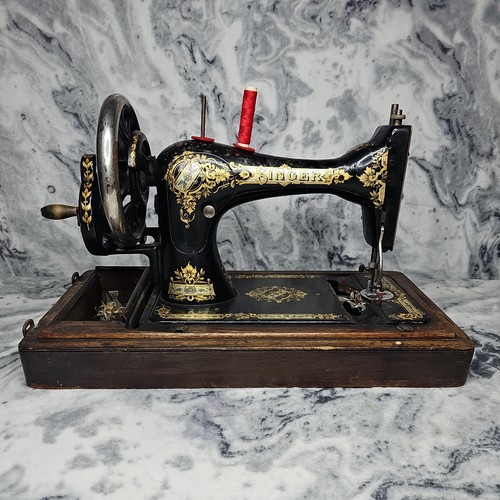 Vintage singer sewing machine - vintage,